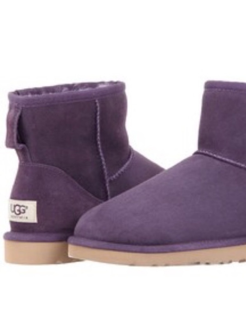 UGG Purple Mini Classic Short Boot
